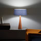 table lamp / fabric / concrete / contemporary