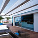 lift-and-slide patio door / aluminum / triple-glazed / security