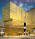 decorative metal sheet / copper / for facade cladding / with round perforations