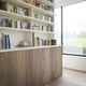 furniture panel / for interior / laminate / wood look