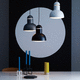 pendant lamp / aluminum / polypropylene / contemporary