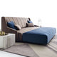 contemporary sofa / fabric / leather / for public building