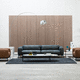 modular sofa / contemporary / leather / with armrests