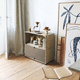 contemporary sideboard / synthetic fiber / recycled plastic / metal
