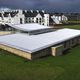 aluminium roof system / standing seam / lightweight / metal profile