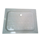 rectangular shower base / recessed / ceramic / non-slip