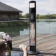 free-standing infrared patio heater / electric / for domestic use / for patio