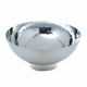 countertop washbasin / copper / round / contemporary