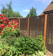 panel fence / garden / for green spaces / playground