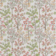 curtain fabric / floral / polyester / linen