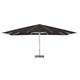 square parasol / round / rectangular / mast-centered