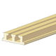 self-supporting structural floor / solid wood / glulam / insulated