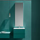 contemporary bathroom cabinet / home / melamine / wall-mounted