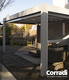 solar protection fabric / plain / canvas / transparent