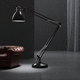 floor lamp / aluminum / steel / contemporary