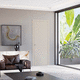 interior door / wood veneer / swing / contemporary
