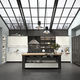 traditional kitchen / glass / ABS / melamine