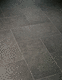 porcelain stoneware tile / polished / indoor / floor