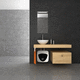 electric instant water heater / wall-mounted / vertical / residential