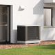 air/water heat pump / residential / outdoor / split