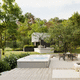built-in swim spa / above-ground / rectangular / 4-seater