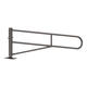 access control barrier / swing / pivoting / galvanised steel