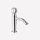 washbasin mixer tap / countertop / chromed metal / bathroom