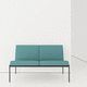 upholstery fabric / plain / polyurethane / silicone