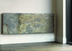 hot water radiator / contemporary / natural stone / wall-mounted