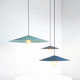 pendant lamp / iron / contemporary / corded