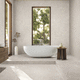 porcelain tile / matte / indoor / bathroom