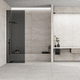 porcelain stoneware tile / embossed / indoor / bathroom