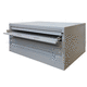 commercial plan file cabinet / metal / 4-drawer