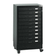 commercial plan file cabinet / metal / 10-drawer