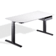 workstation desk / free-standing / contemporary / wooden