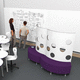 white board / wall-mounted / for office / for school