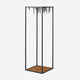 wall-mounted coat hanger rack / free-standing