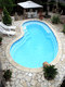 one-piece swimming pool / outdoor / in-ground / polyester