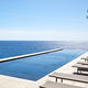 overflow swimming pool / lap / outdoor / for hotel