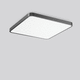 surface-mounted light fixture / LED / square / IP20