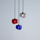 contemporary chandelier / blown glass / LED / handmade