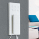white audio door intercom / wall-mounted / interior