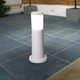 garden bollard light / contemporary / PMMA / resin