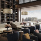 pendant speaker lamp / leather / contemporary / corded