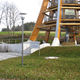 urban lamp post / contemporary / metal / LED