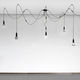 pendant lamp / glass / traditional / wireless