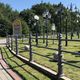 fence with bars / garden / metal / traditional
