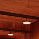 LED track light / round / aluminum / retail