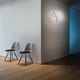 original design wall light / indoor / painted aluminum / LED