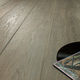 engineered parquet floor / oak / brushed / glued
